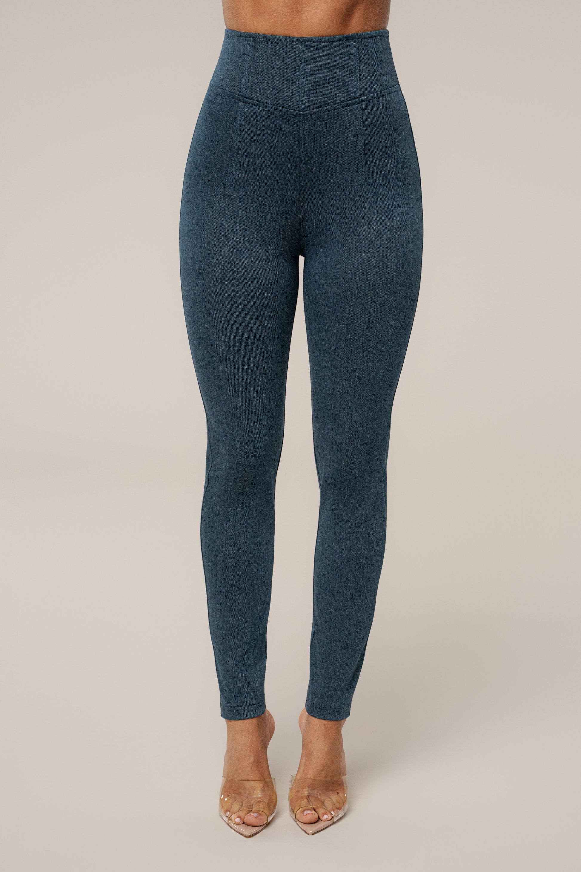 Dark Denim ALICE HIGH WAISTED JEANS JLUXLABEL