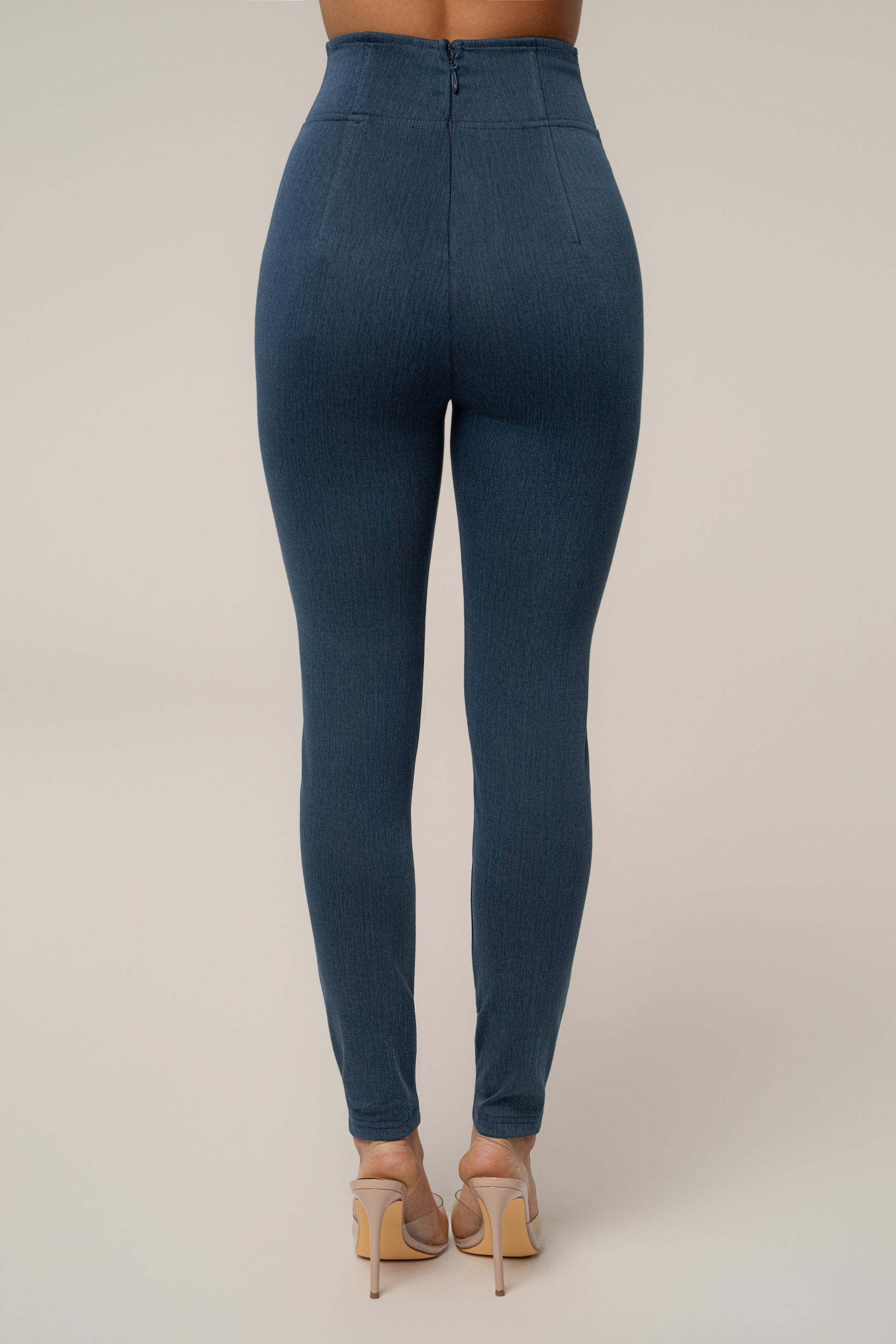 Dark Denim ALICE HIGH WAISTED JEANS JLUXLABEL