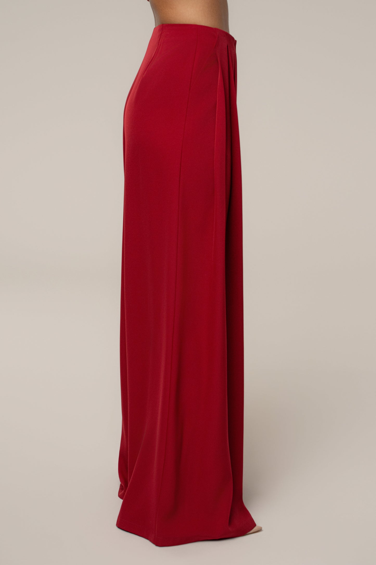 Burgundy Serenade Pant Set JLUXLABEL