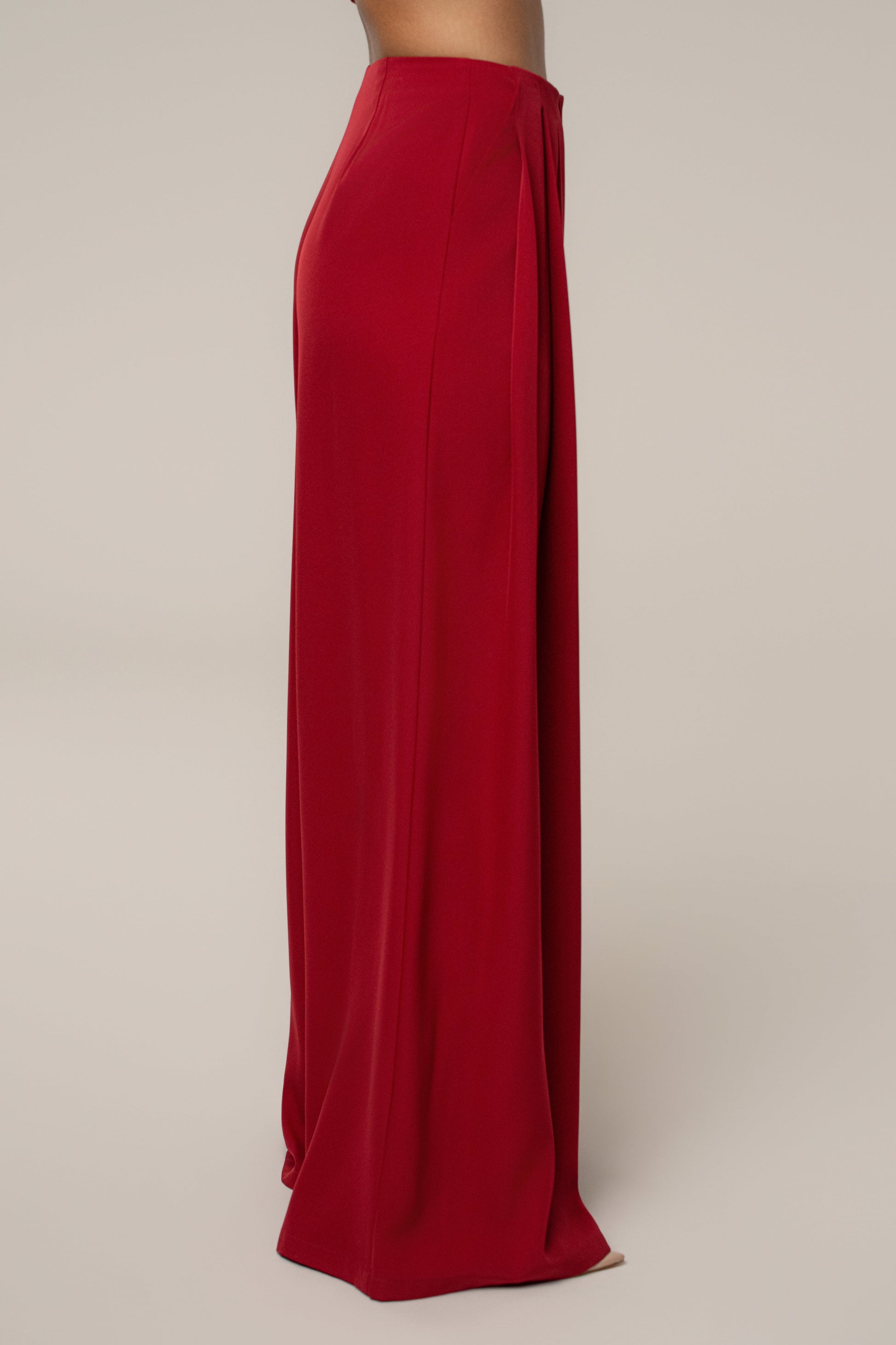 Burgundy Serenade Pant Set JLUXLABEL