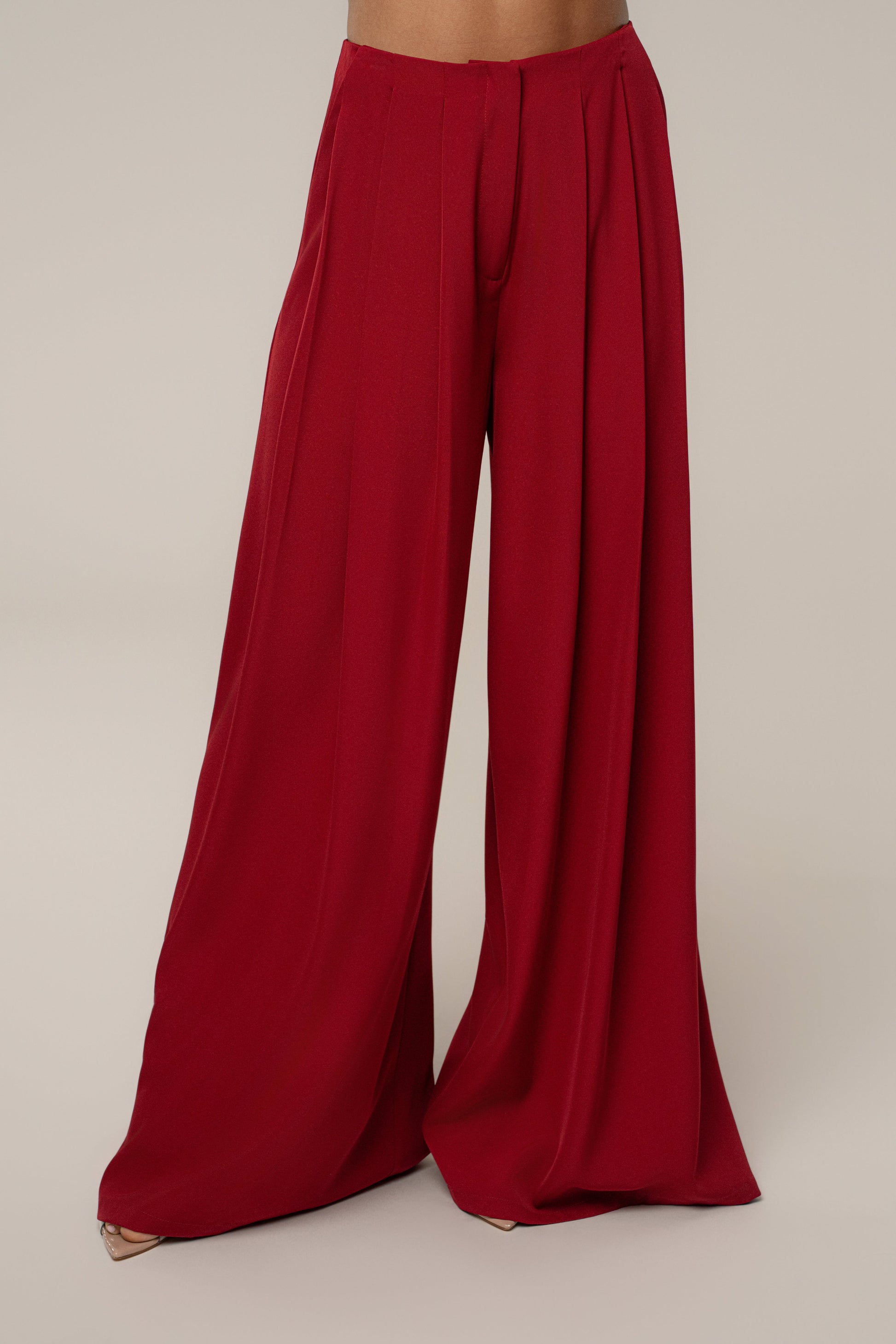 Burgundy Serenade Pant Set JLUXLABEL