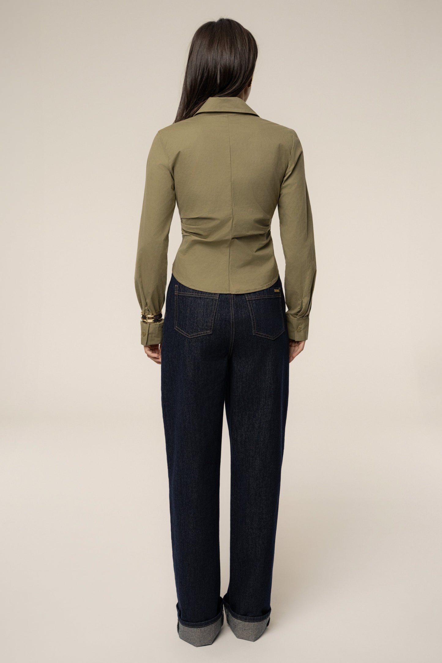 Olive  Sculpt And Form Blouse
