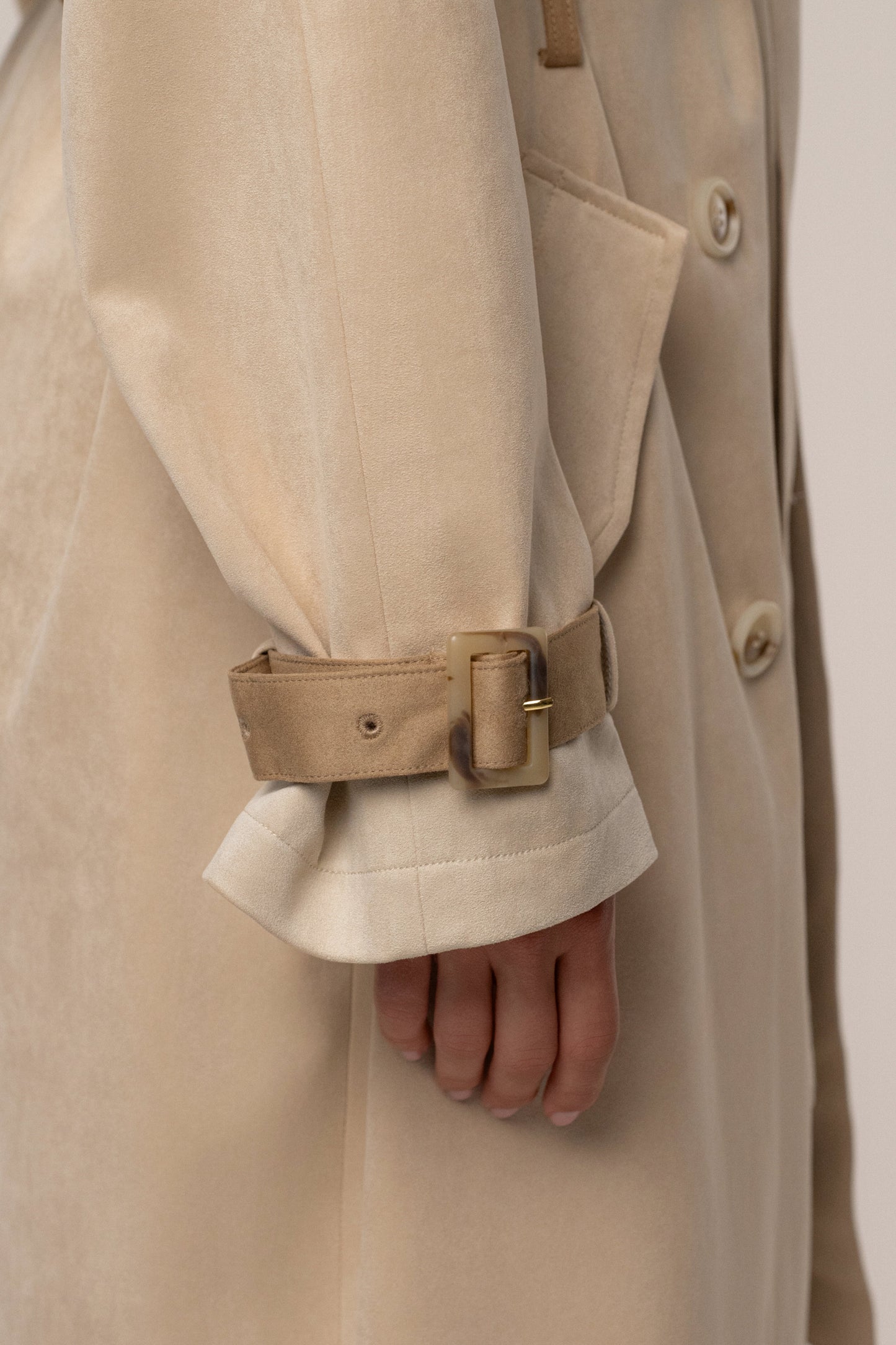 Tan Elite Suede Coat JLUXLABEL