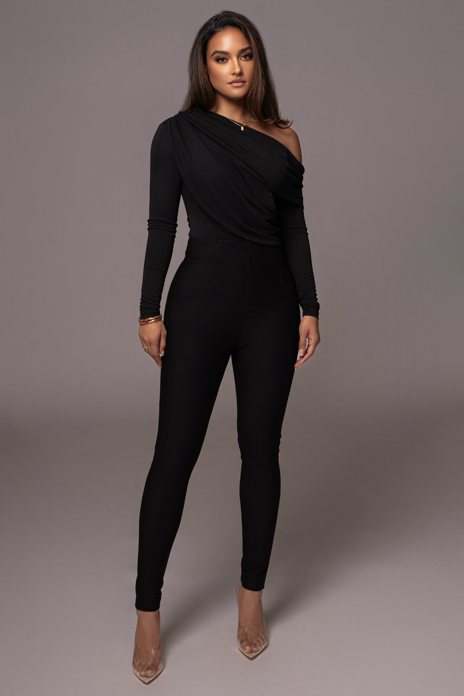 Noir Ultra High Waist Skinny Pants JLUXLABEL