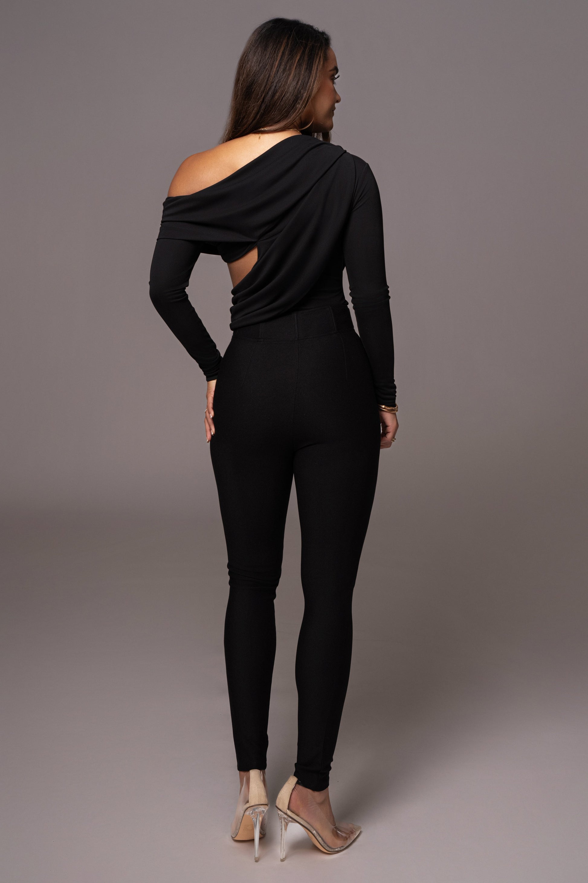 Noir Ultra High Waist Skinny Pants JLUXLABEL
