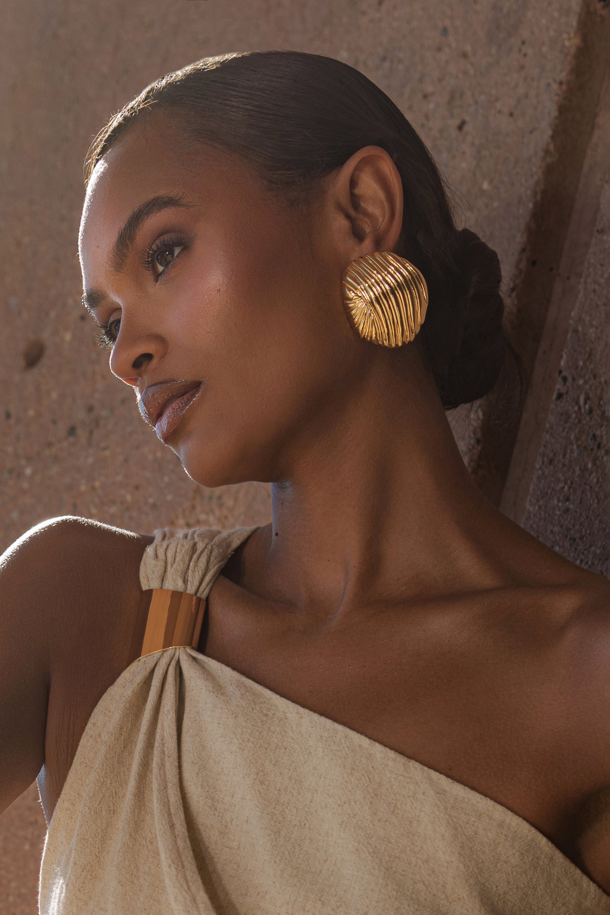 Gold Lagoon Earrings JLUXLABEL