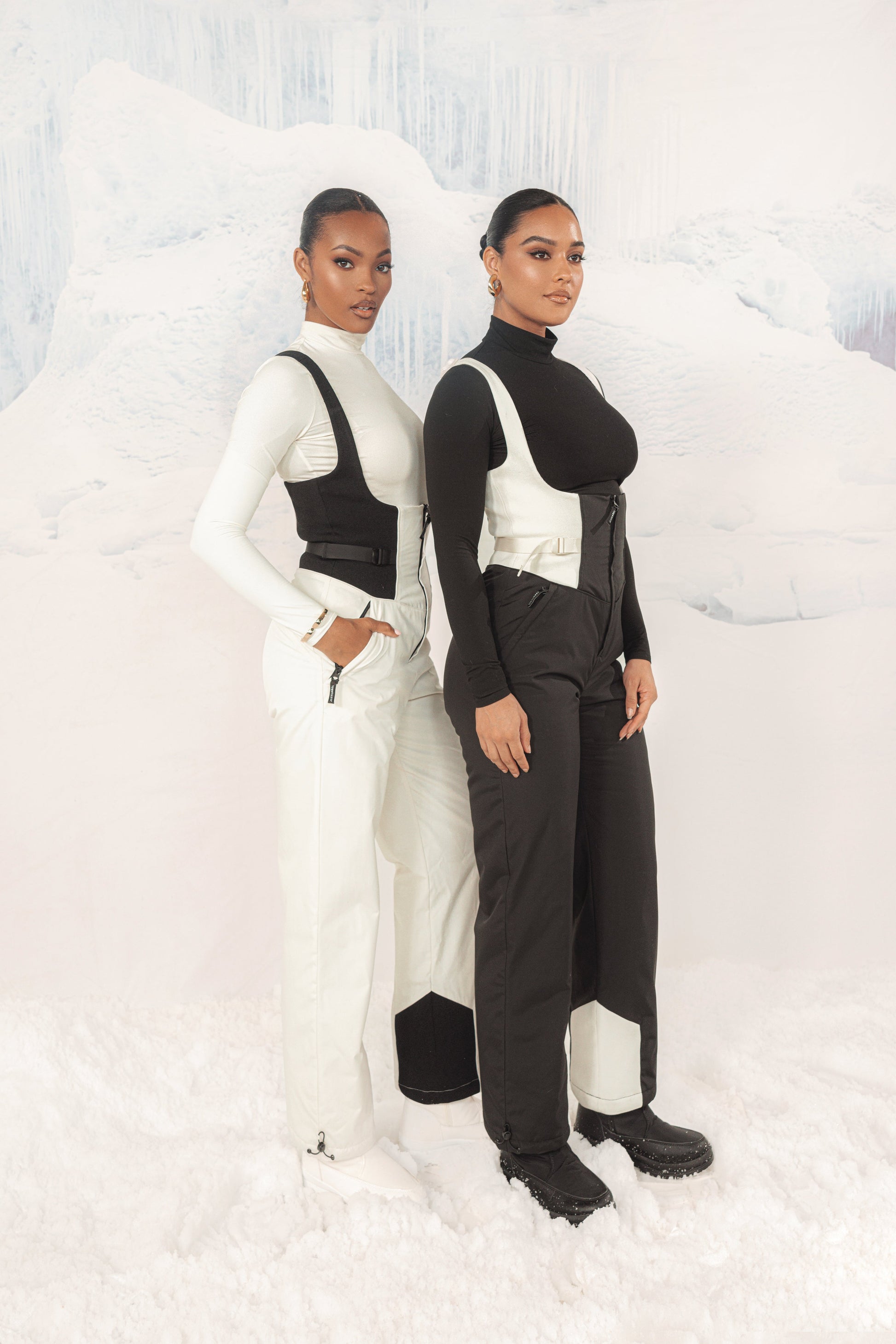 Ivory/Black Highland Jumpsuit JLUXLABEL