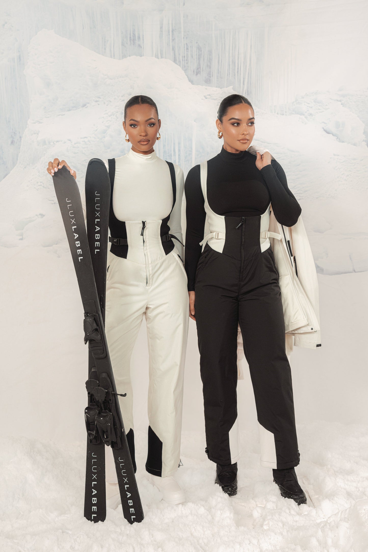 Black/Ivory Highland Jumpsuit JLUXLABEL