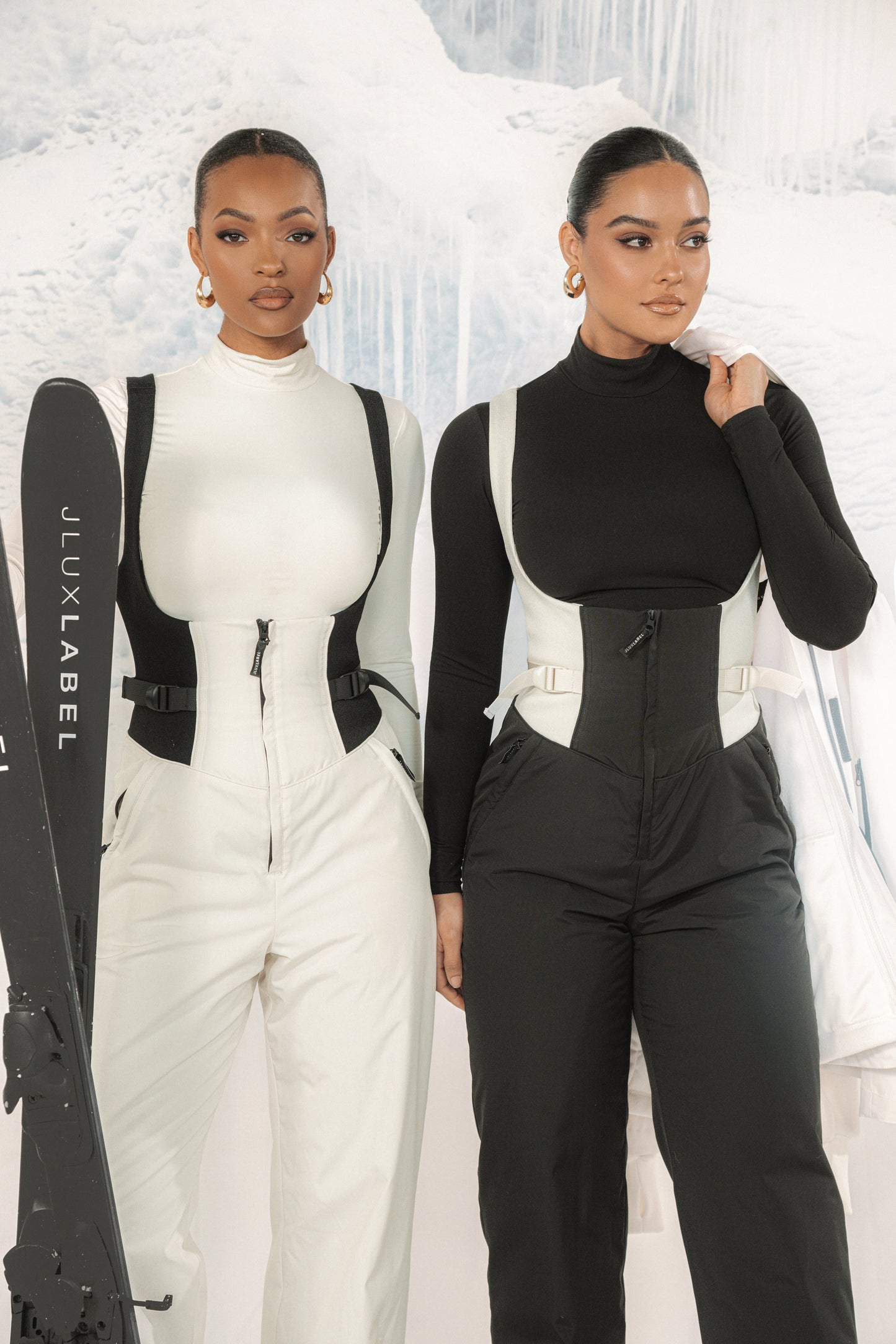 Black/Ivory Highland Jumpsuit JLUXLABEL