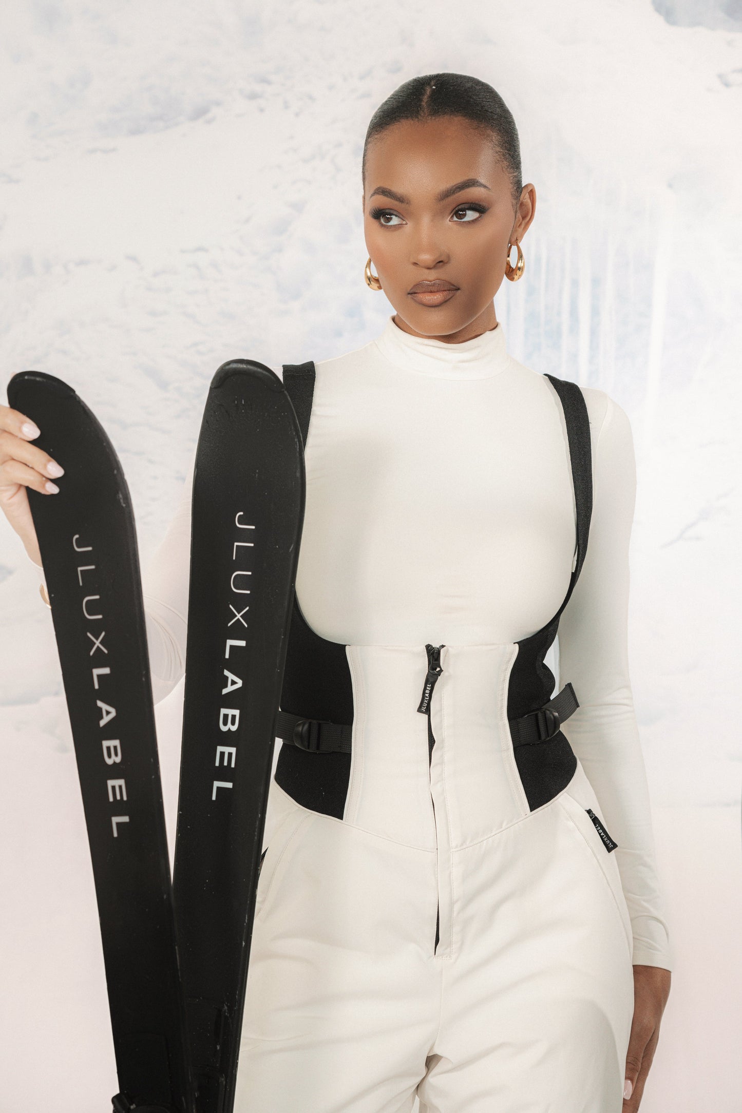 Ivory/Black Highland Jumpsuit JLUXLABEL