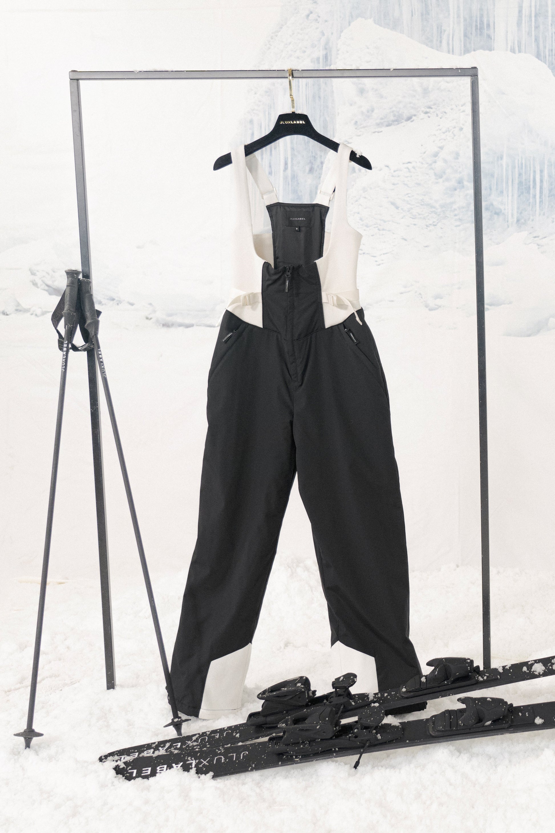 Black/Ivory Highland Jumpsuit JLUXLABEL