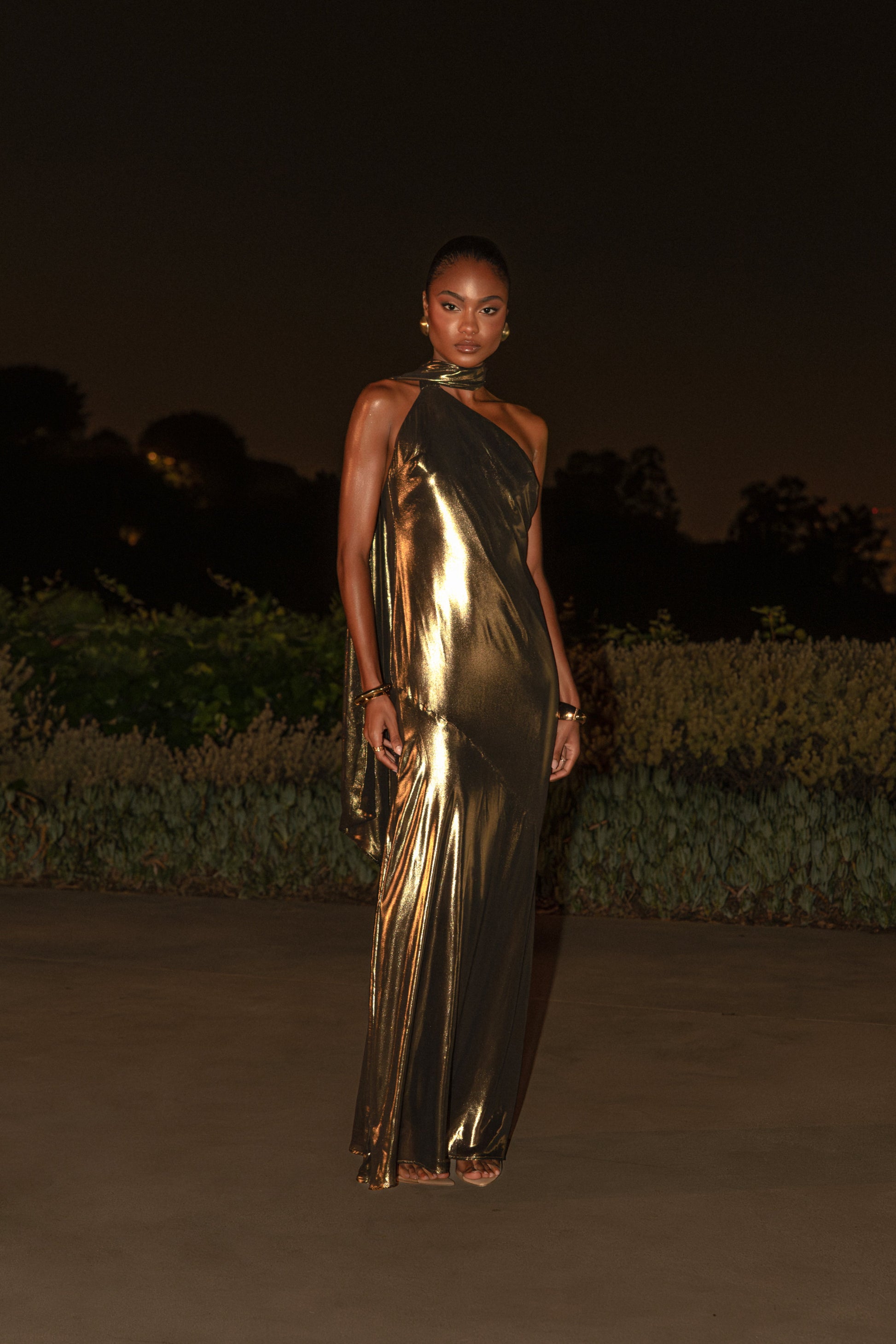 Gold Night Of Elegance Maxi Gown JLUXLABEL
