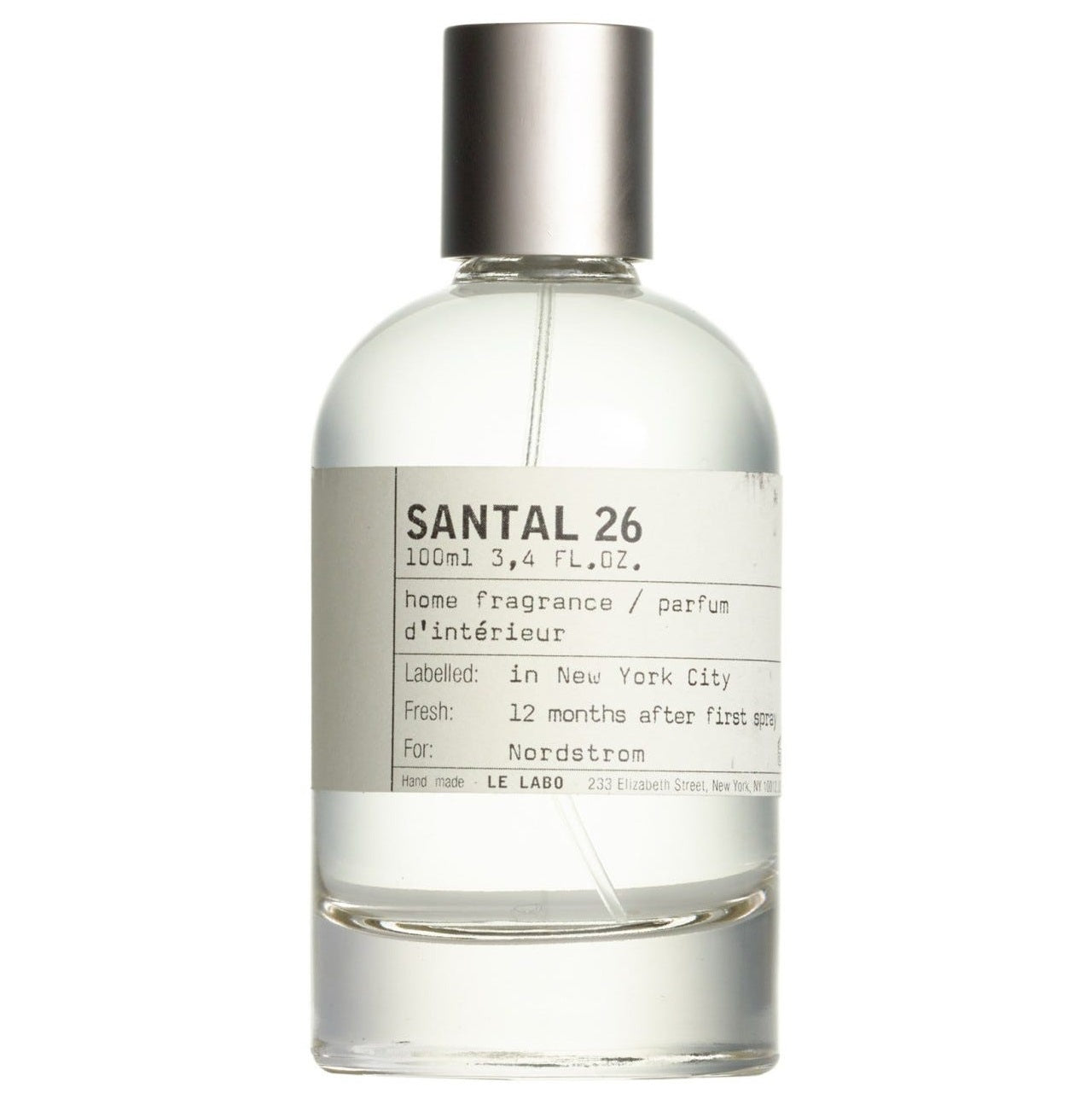 Le Labo Santal 26 HOME FRAGRANCE Eau De Parfum NEWFASHIONEDGE